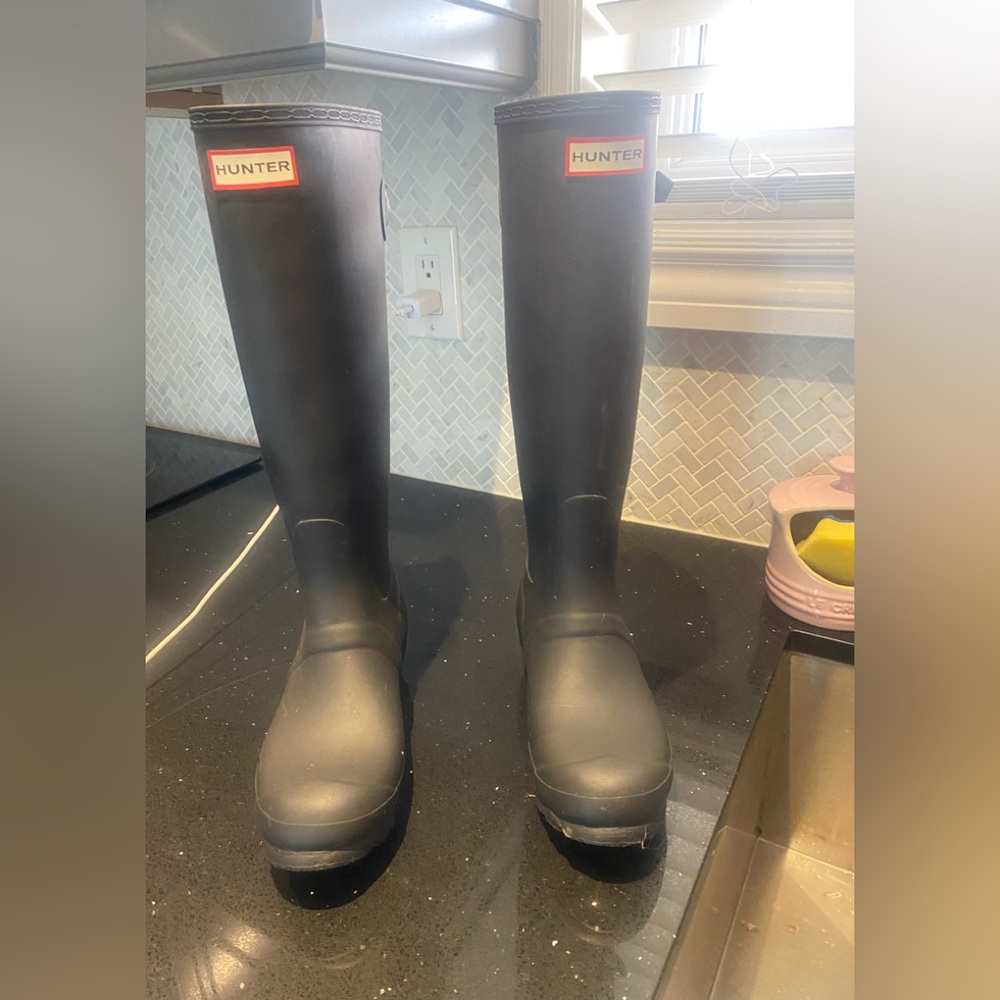 Hunter Classic Black Waterproof Boots